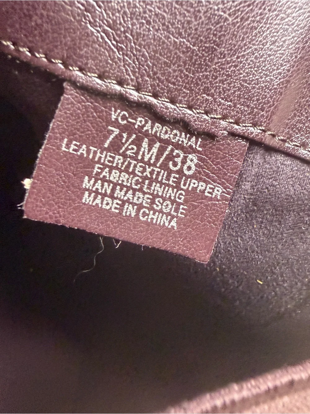 Vince Camuto Pardonal Over-the-Knee Boot leather riding boot. 7.5